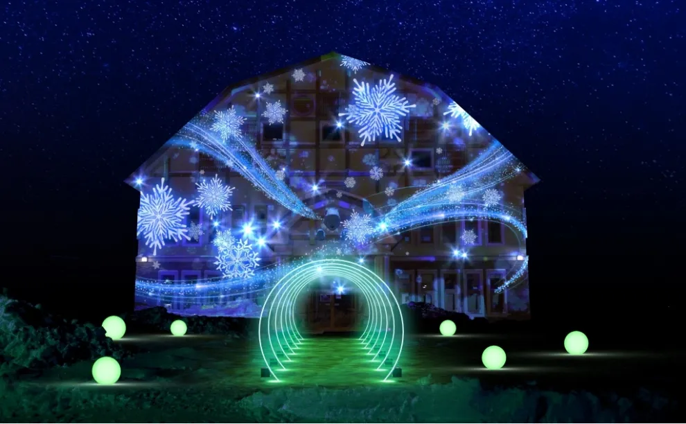 Picture of the Lake Akan Winter Illumination and Stay at Lake Akan Onsen1