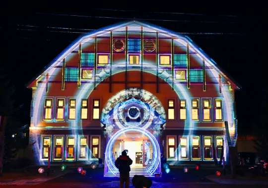 Picture of the Lake Akan Winter Illumination and Stay at Lake Akan Onsen3