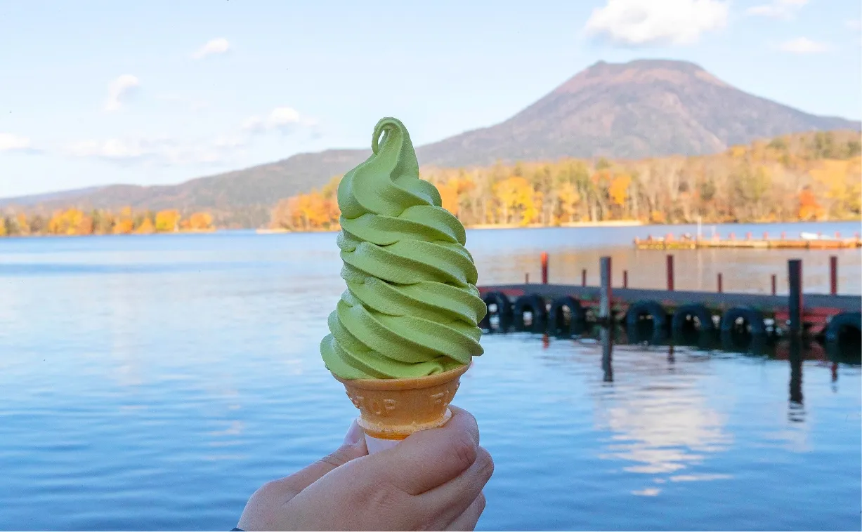 まりもソフトクリームの写真1