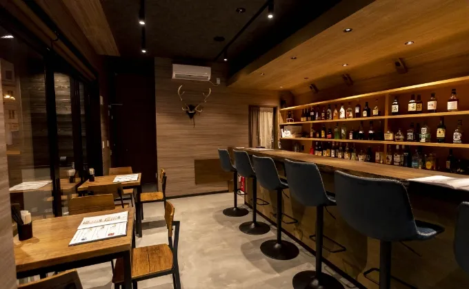 バー鹿小屋の店内写真